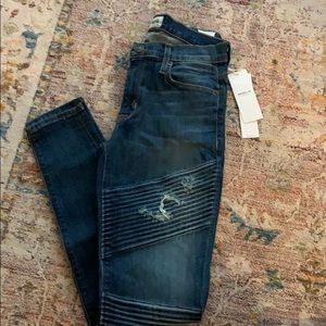 Hudson Moto jeans - the Brooklyn